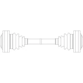 Arbre de transmission GENERAL RICAMBI BW3016