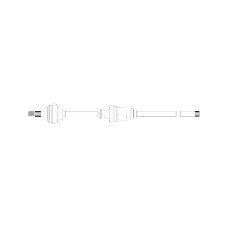 Arbre de transmission avant droit GENERAL RICAMBI CI3016