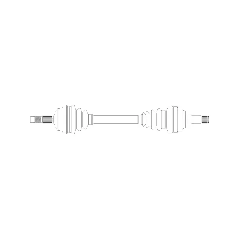 Arbre de transmission avant gauche GENERAL RICAMBI FI3248