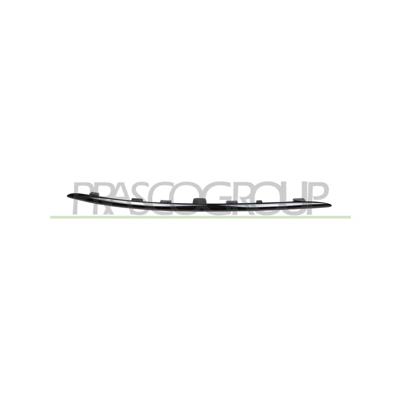 Baguette et bande protectrice, pare-chocs avant gauche PRASCO ME4441230