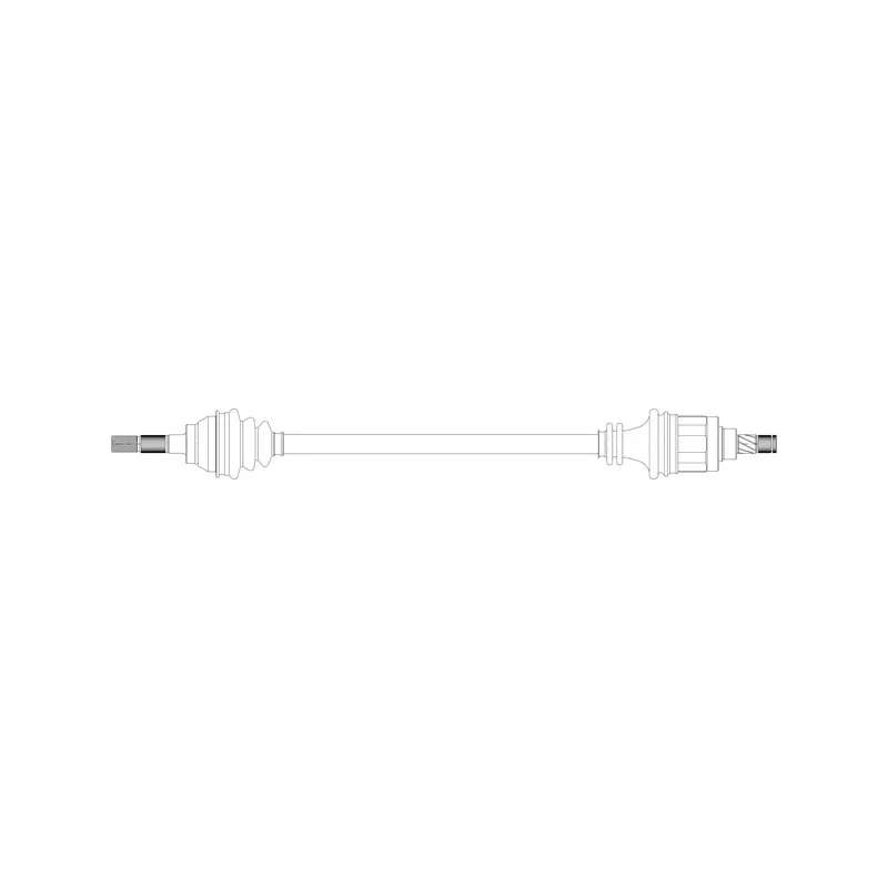 Arbre de transmission avant droit GENERAL RICAMBI ND3035