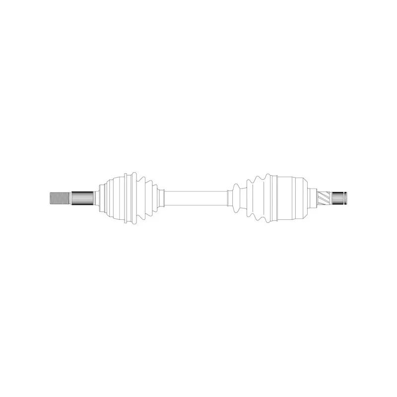 Arbre de transmission avant gauche GENERAL RICAMBI ND3042