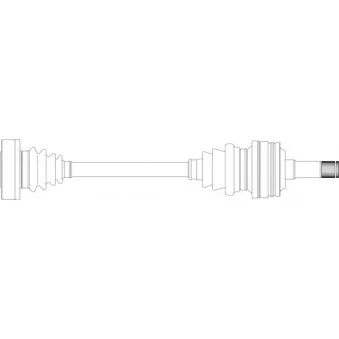 Arbre de transmission GENERAL RICAMBI OP3023