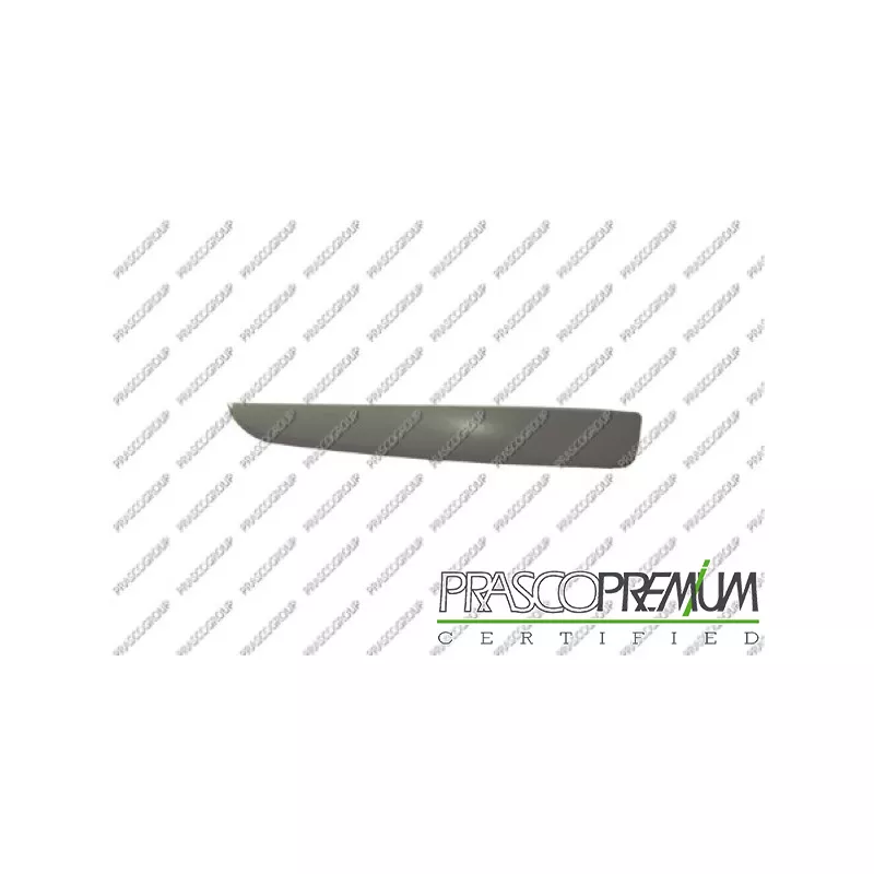 Baguette et bande protectrice, pare-chocs avant droit PRASCO OP7171243