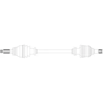 Arbre de transmission GENERAL RICAMBI RE3041