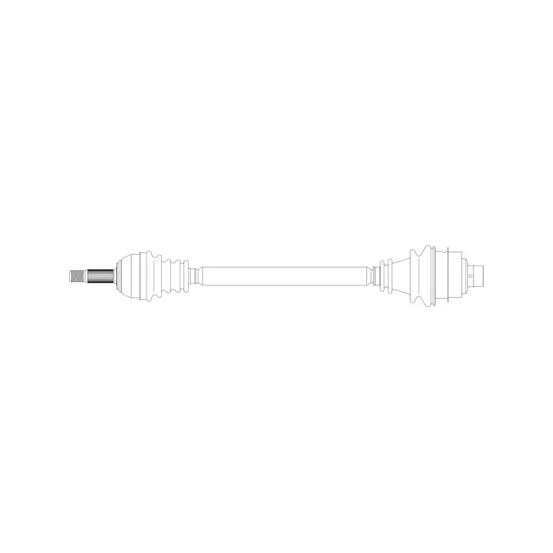 Arbre de transmission avant droit GENERAL RICAMBI RE3063