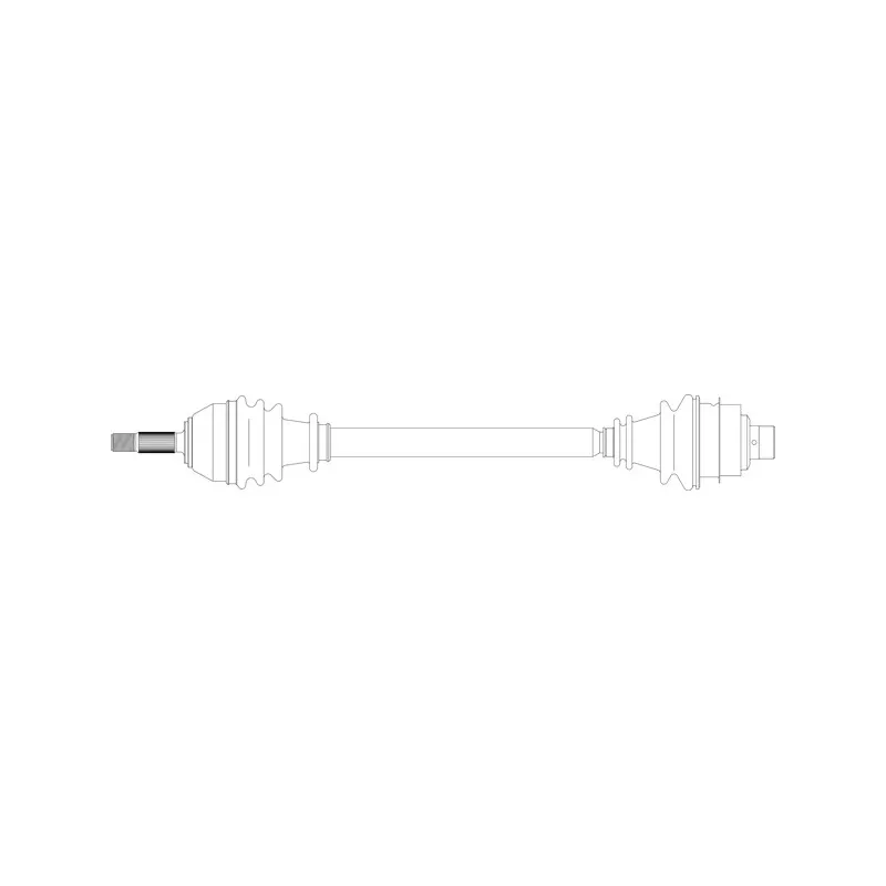 Arbre de transmission avant droit GENERAL RICAMBI RE3069