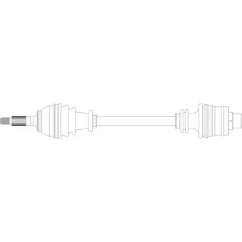 Arbre de transmission GENERAL RICAMBI RE3079