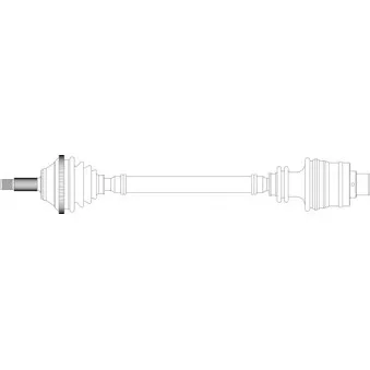 Arbre de transmission GENERAL RICAMBI RE3089