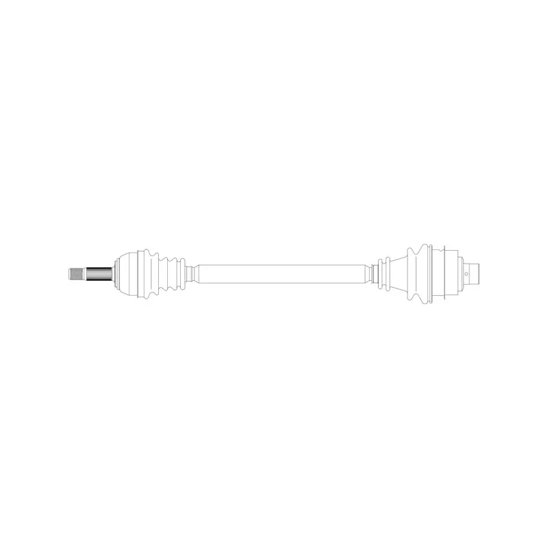 Arbre de transmission avant droit GENERAL RICAMBI RE3159