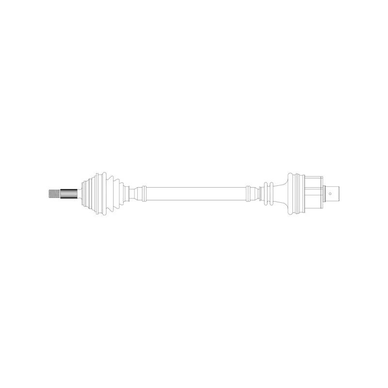 Arbre de transmission avant droit GENERAL RICAMBI RE3161