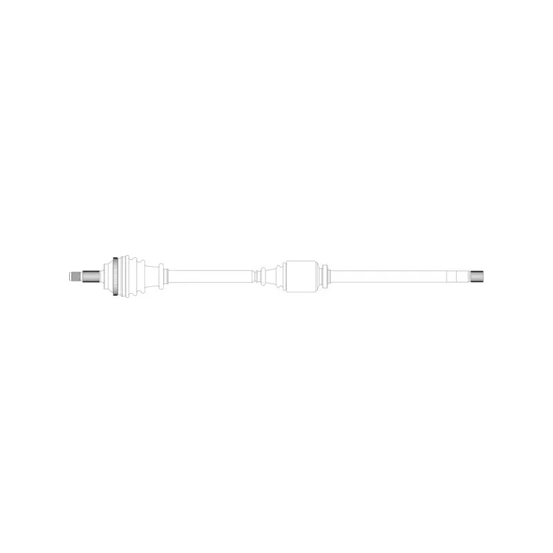 Arbre de transmission avant droit GENERAL RICAMBI RE3224
