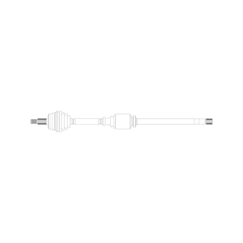 Arbre de transmission avant droit GENERAL RICAMBI RE3226