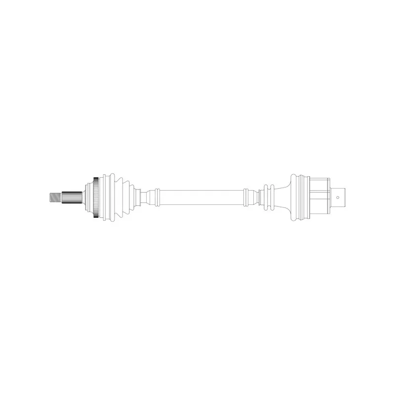 Arbre de transmission avant droit GENERAL RICAMBI RE3249