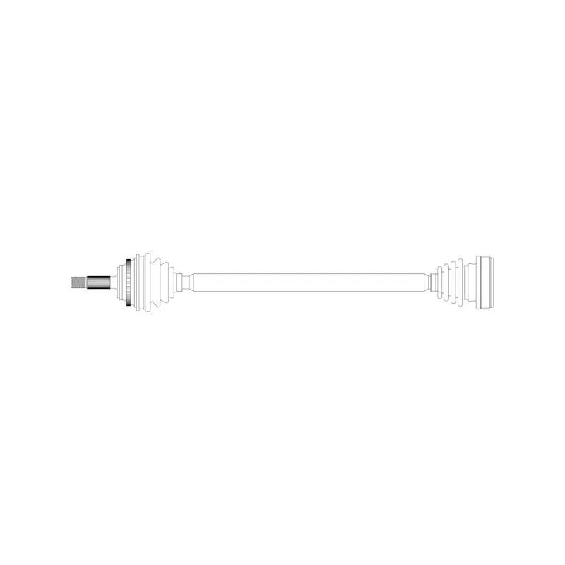 Arbre de transmission avant droit GENERAL RICAMBI RE3254