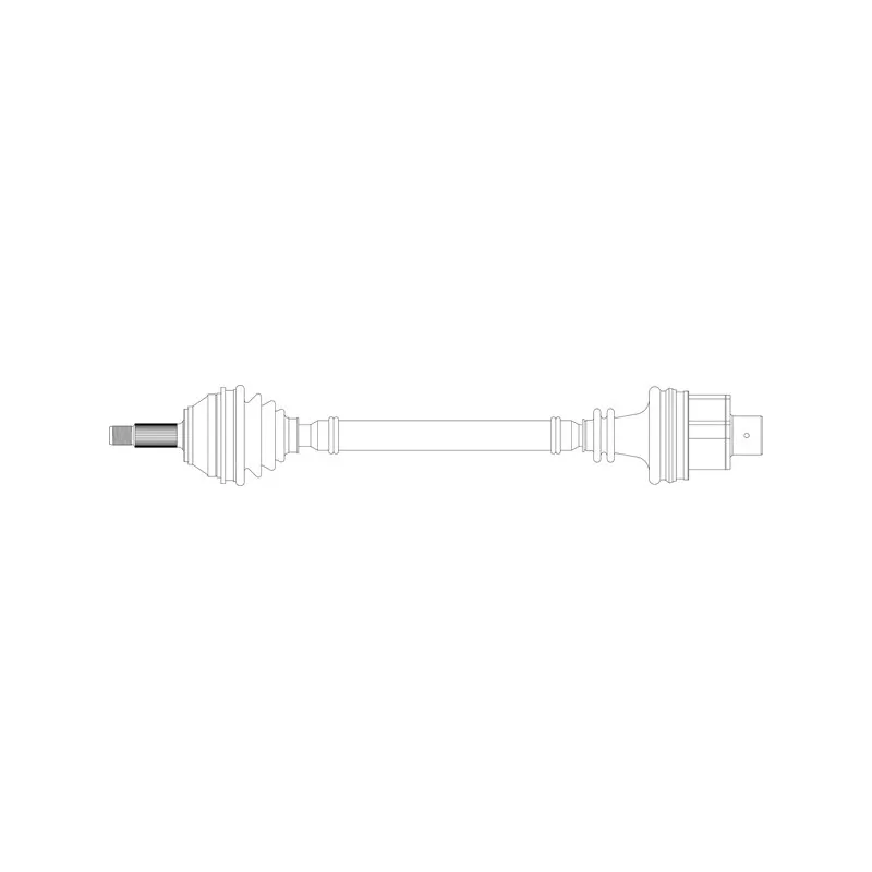 Arbre de transmission avant droit GENERAL RICAMBI RE3260