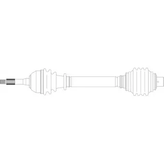 Arbre de transmission GENERAL RICAMBI RE3265