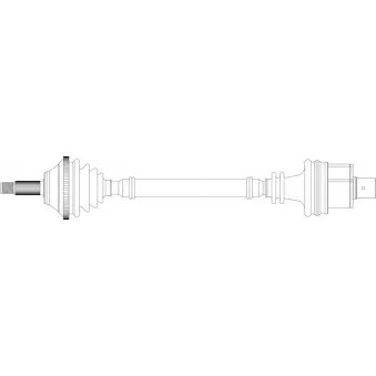 Arbre de transmission GENERAL RICAMBI RE3280