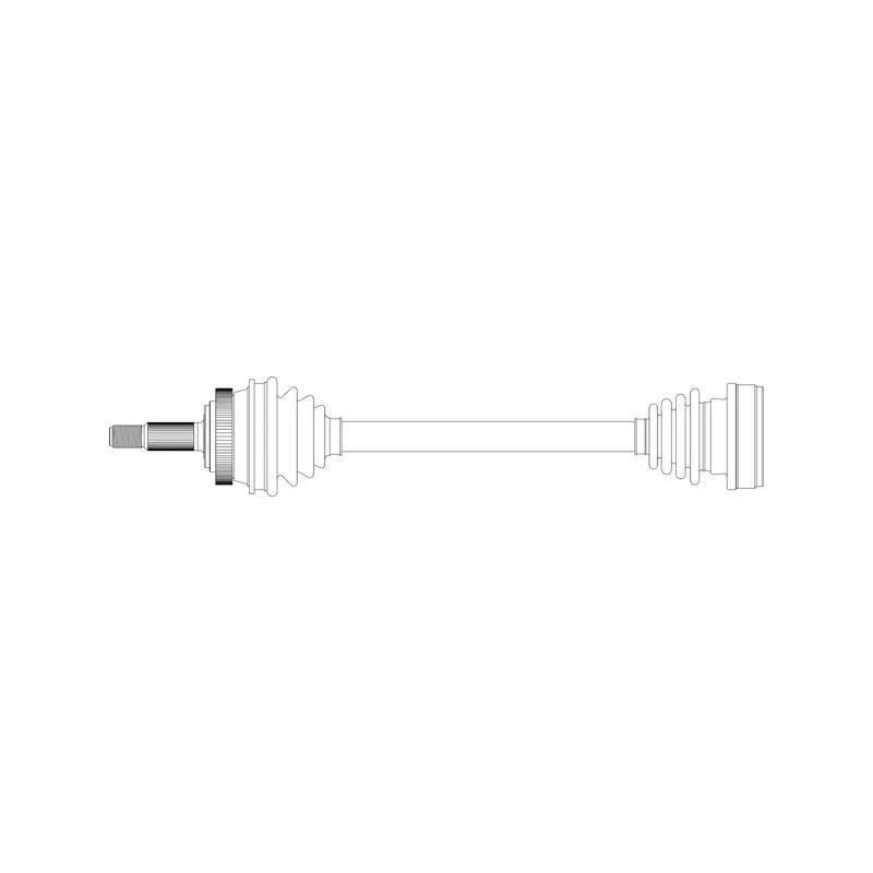 Arbre de transmission avant gauche GENERAL RICAMBI RE3299