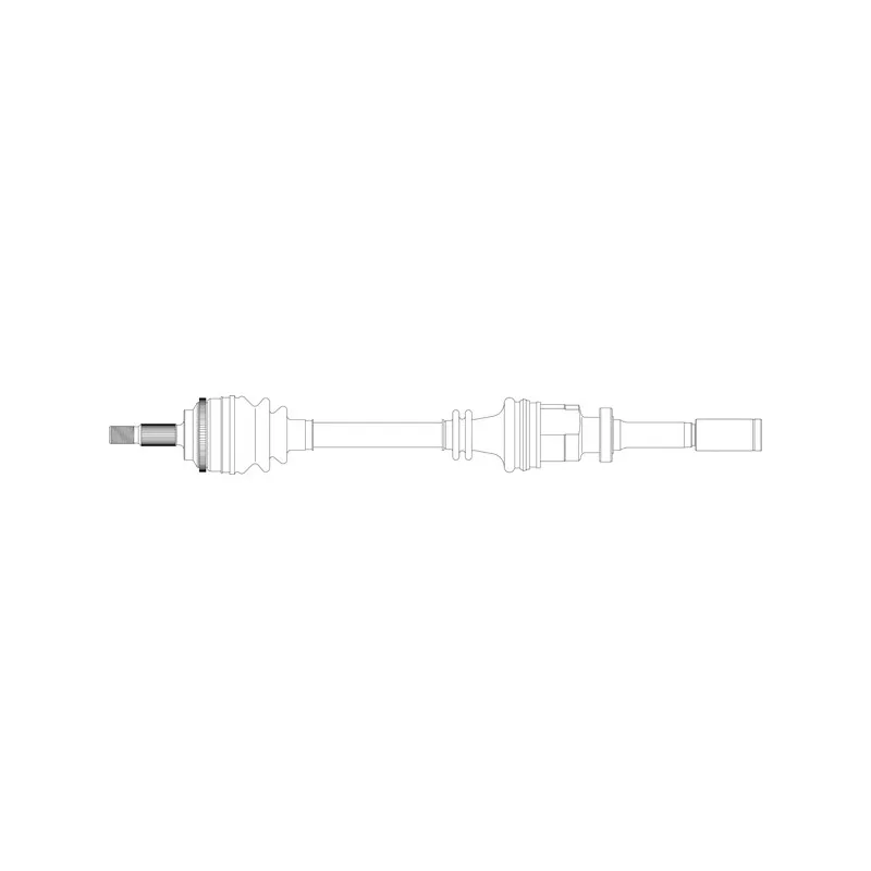 Arbre de transmission avant droit GENERAL RICAMBI RE3332