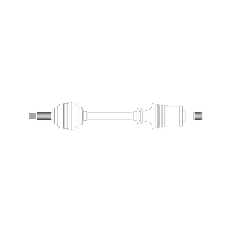 Arbre de transmission avant gauche GENERAL RICAMBI SK3003