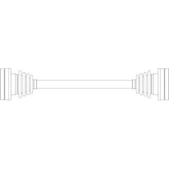 Arbre de transmission GENERAL RICAMBI WW3069