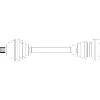 Arbre de transmission GENERAL RICAMBI WW3263