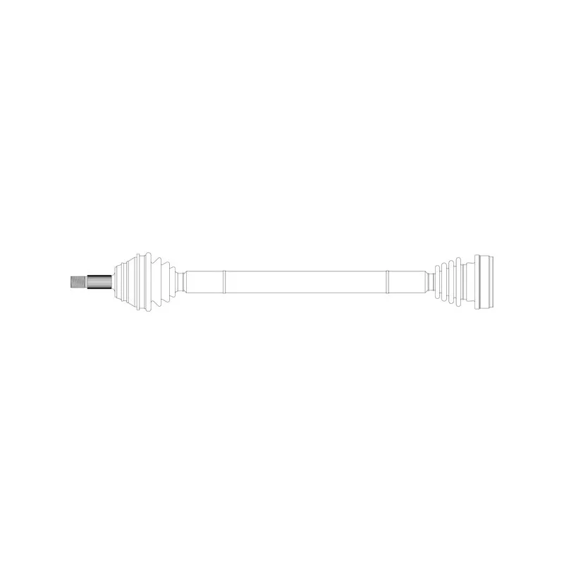 Arbre de transmission avant droit GENERAL RICAMBI WW3282