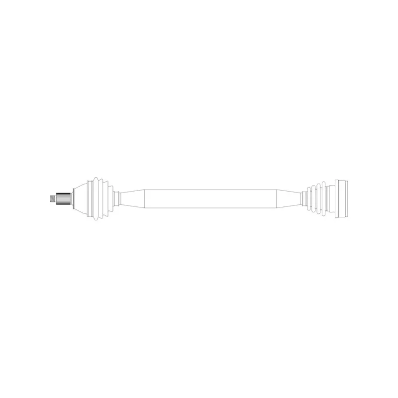 Arbre de transmission avant droit GENERAL RICAMBI WW3302