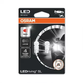 Ampoule, éclairage intérieur OSRAM 2825DRP-02B