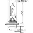 Ampoule, projecteur longue portée OSRAM 9005-01B - Visuel 3