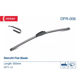 Balai d'essuie-glace DENSO DFR-006