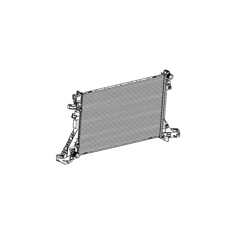 Radiateur, refroidissement du moteur MAHLE CR 2724 000P