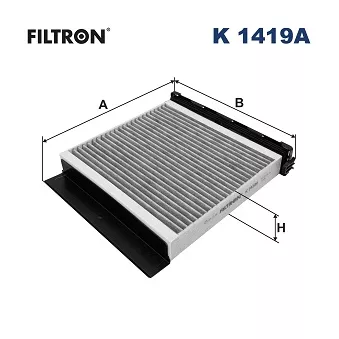 Filtre, air de l'habitacle FILTRON