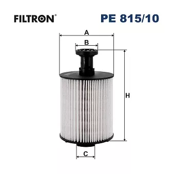 Filtre à carburant FILTRON PE 815/10