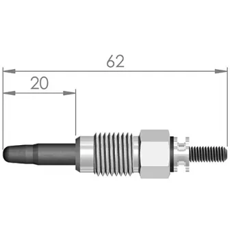 Bougie de préchauffage RESCAL 059 173