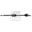 Arbre de transmission avant droit FEBI BILSTEIN 182963 - Visuel 1