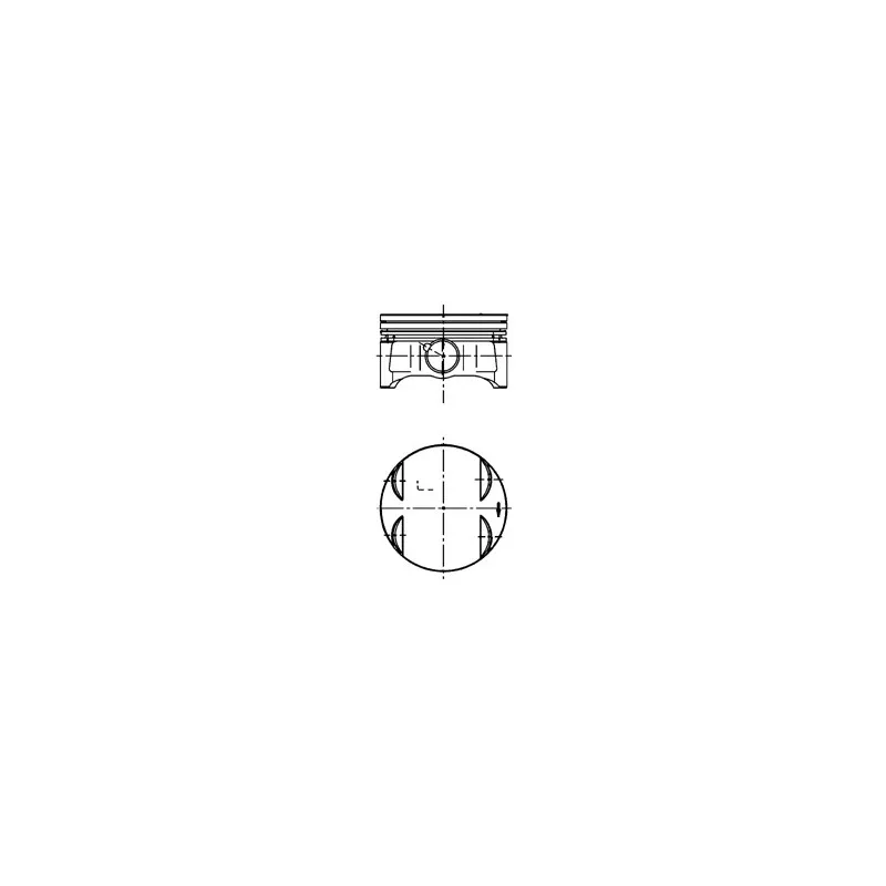 Piston KOLBENSCHMIDT 40087600