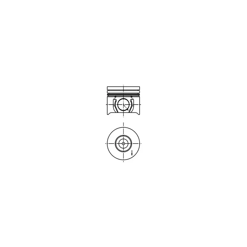 Piston KOLBENSCHMIDT 40173610