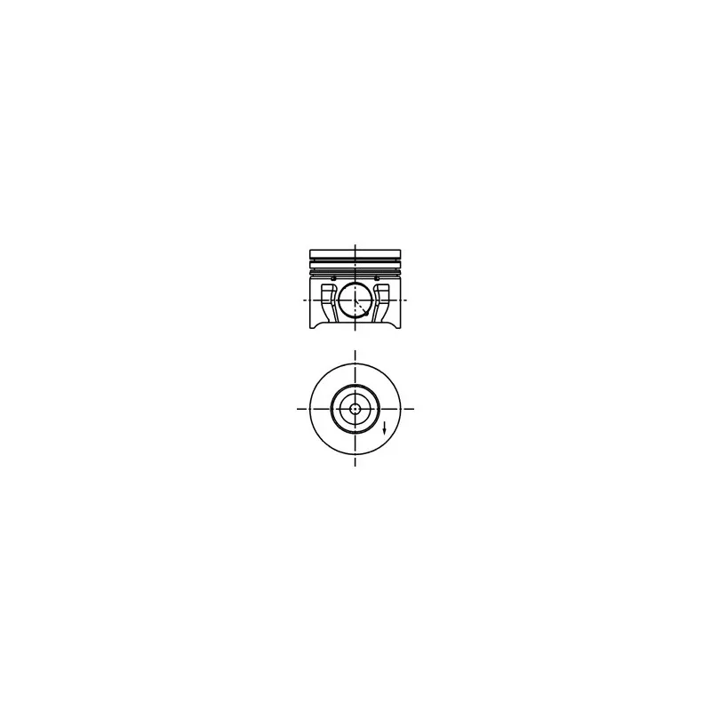Piston KOLBENSCHMIDT 40174620