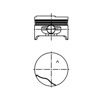 Piston KOLBENSCHMIDT 40306600