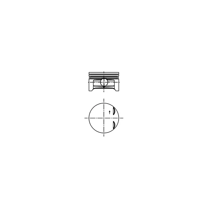 Piston KOLBENSCHMIDT 40383600