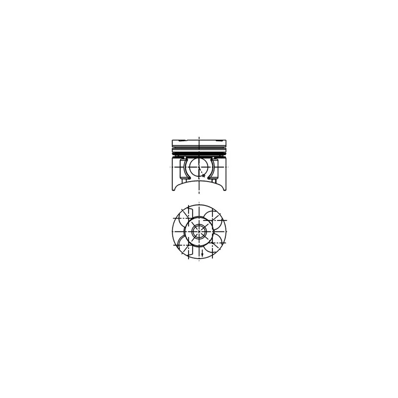 Piston KOLBENSCHMIDT 40392620