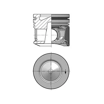 Piston KOLBENSCHMIDT 40400600