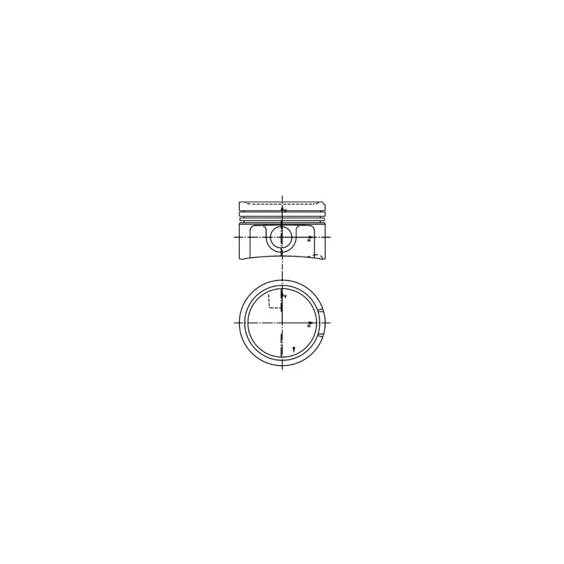 Piston KOLBENSCHMIDT 40434620