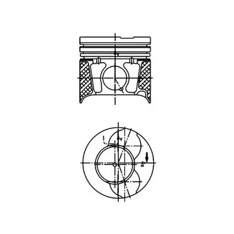 Piston KOLBENSCHMIDT