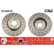 Jeu de 2 disques de frein avant TRW DF4862S - Visuel 1