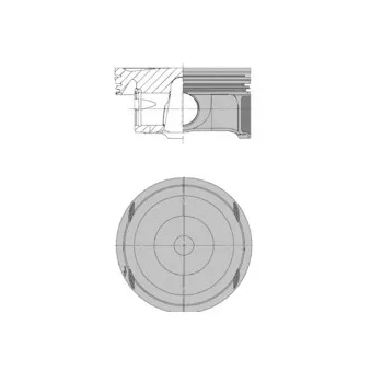 Piston KOLBENSCHMIDT 40696600