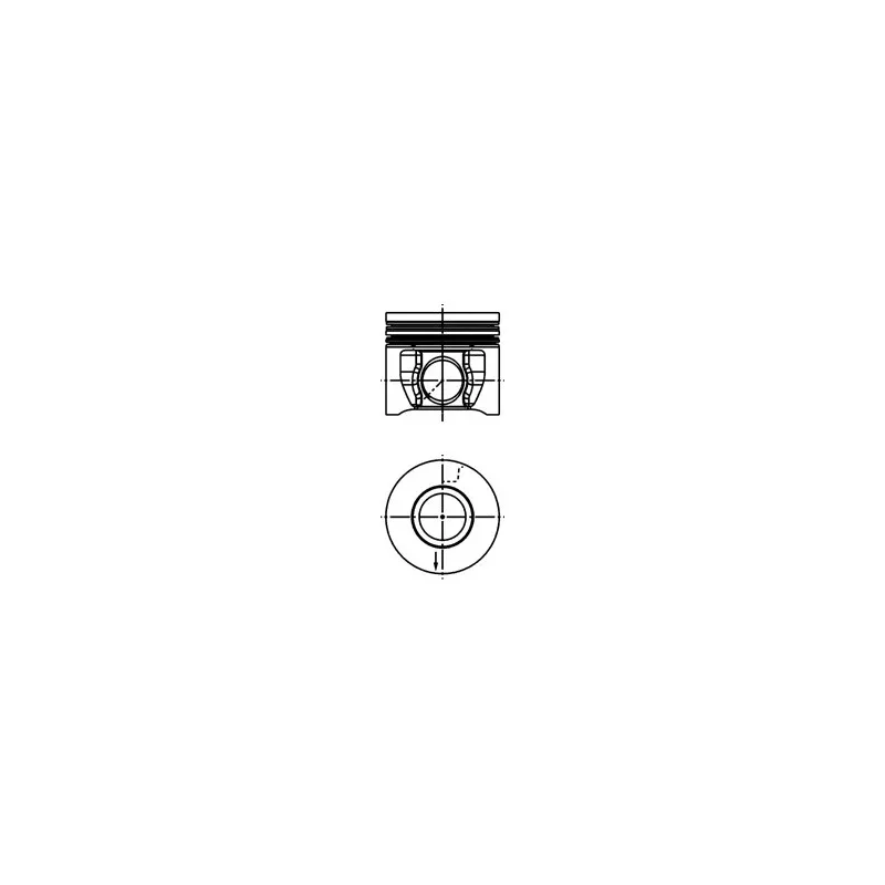 Piston KOLBENSCHMIDT 41285610