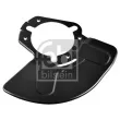 Déflecteur, disque de frein avant gauche FEBI BILSTEIN 174213 - Visuel 1